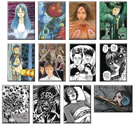 Aug199102 Junji Ito Collection 48pc Magnet Asst Previews World