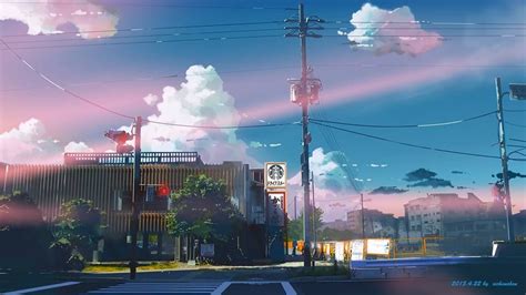 Japan In 30 Very Beautiful Anime Artworks In 2020 Aesthetic Desktop Wallpaper Anime Scenery