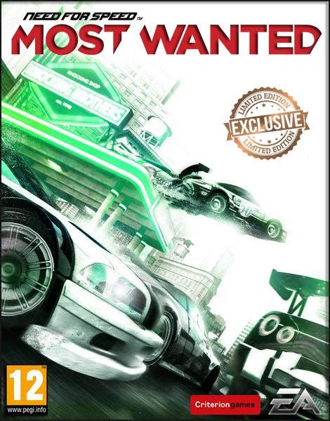 Need For Speed Most Wanted Limited Edition V15 2012rusengmulti