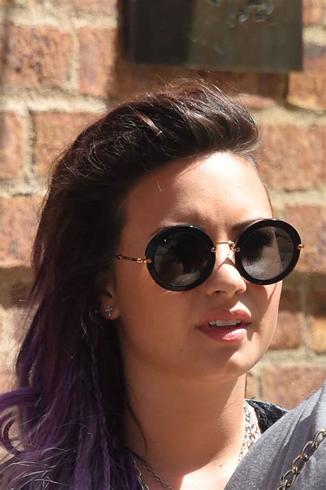 Demi Lovato Street Style Out In Nyc June 2015