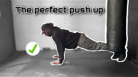 How To Do The Perfect Push Ups Youtube