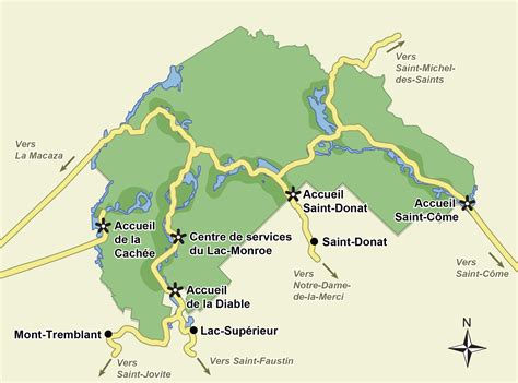 Camping Parc national du Mont Tremblant Sépaq