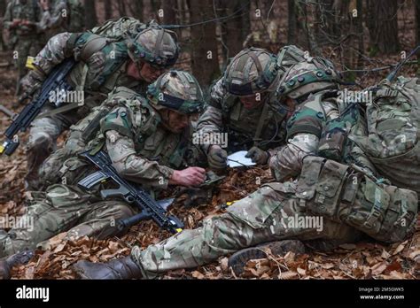 British Army Cadets Conduct Training At The Hohenfels Training Area