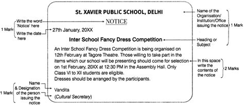 We did not find results for: Notice Writing for Class 9 ICSE Format, Examples, Topics ...