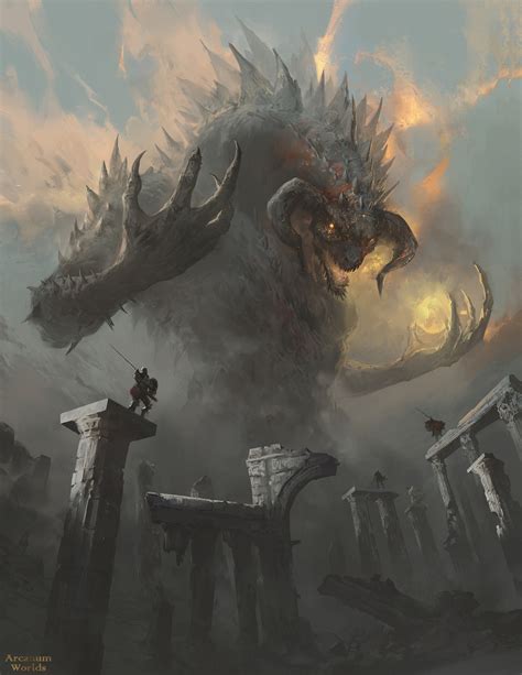 Odyssey Monsters Behemoth By Sebastian Kowoll Rimaginarybehemoths