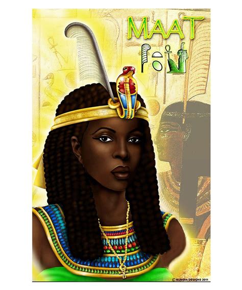 Maat Is The Ancient Egyptian Goddess That Represented The Conceptions