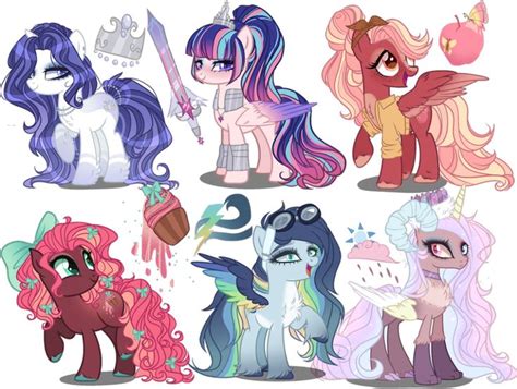 Mlp Next Gen Adoptables Classic Ships Open 0506 By Gihhbloonde On
