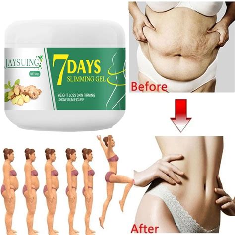 Ginger Slimming Cream Materials Body Weight Loss Slimming Gel For Women