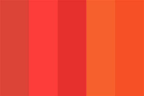 Blood Orange Color Palette