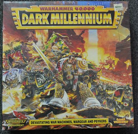 2nd Edition Warhammer 40k Complete Boxed Set Dark Millennium New Sealed