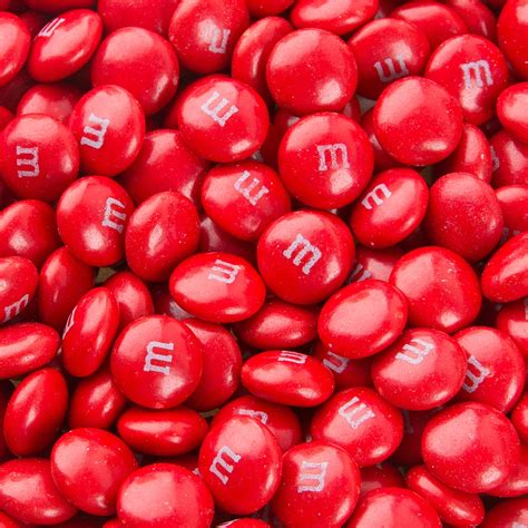 Red Mandms Chocolate Candies 2 Lb Bag Or 10 Lb Case Oh Nuts