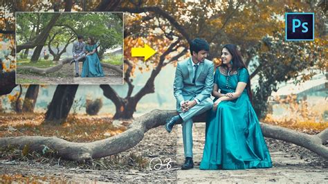Photoshop Cc Tutorial How To Edit Pre Wedding Photography Youtube