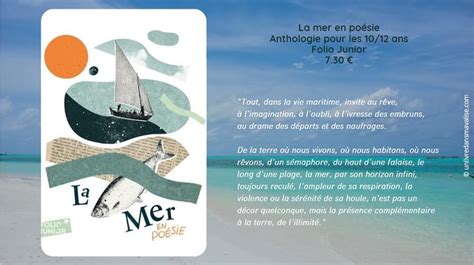 La Mer En Poésie Anthologie De Poèmes Pour Les Ados