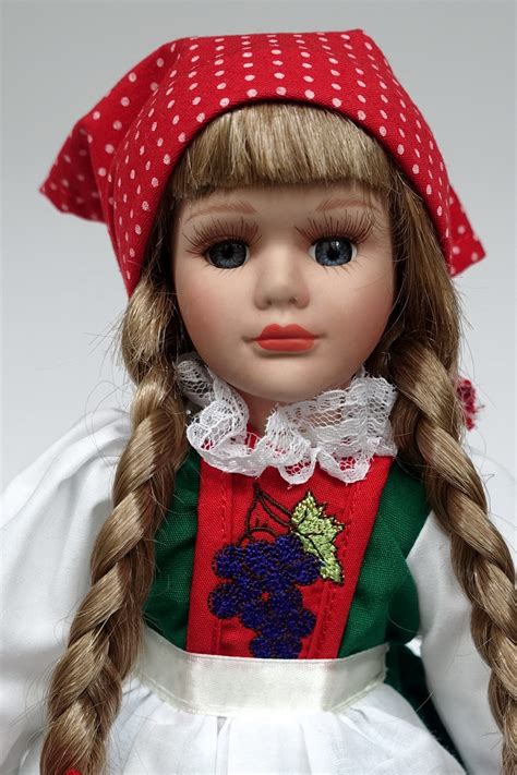 Germany Doll Rhein Winzerin National Costume Dolls From All Over The