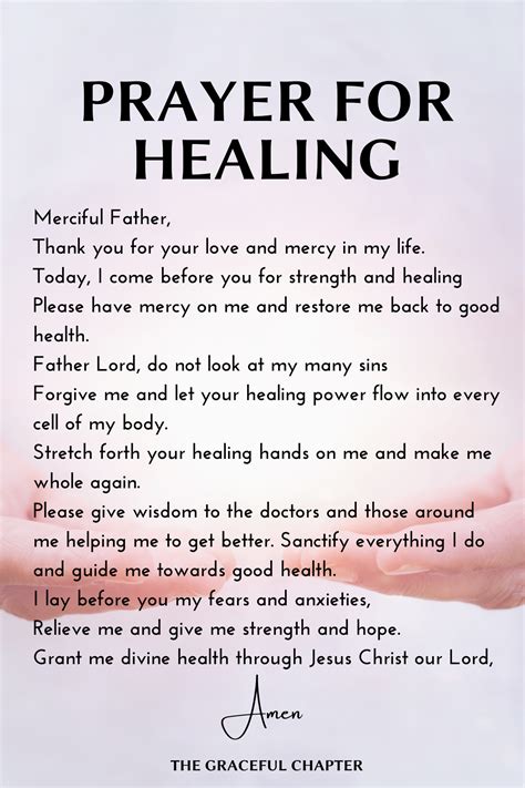 Prayer For Healing Healing Scriptures Bible Healing Prayer Quotes