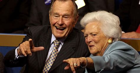 Former Us President George Hw Bush In Intensive Care Less Than 24 Hours After Laying Wife