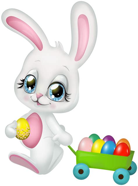 Cute Rabbit Clipart Easter Clipart Svg File