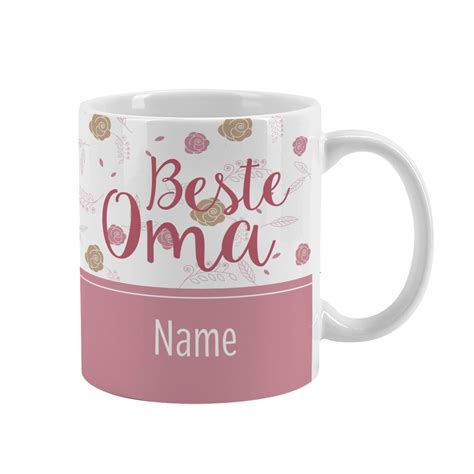 tasse beste oma mit wunschname