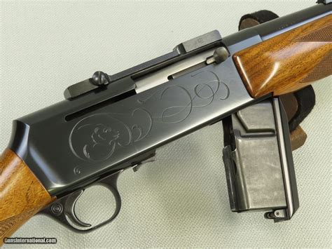 1968 Vintage Belgian Browning Grade Ii Bar Magnum Rifle In 7mm Remington Magnum W Redfield Base
