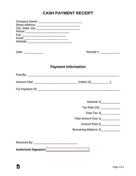 List Of Proof Of Payments Receipts Template Free Superb Receipt Forms