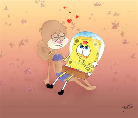 Spongebob And Sandy In Love Images Icons Wallpapers And Photos On Fanpop