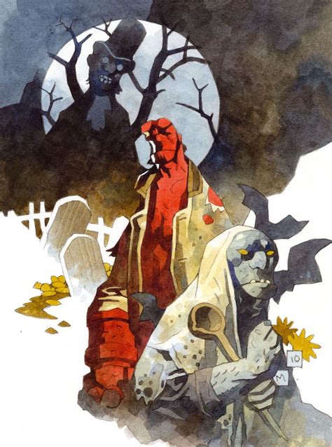 82 Best Mike Mignola Paintings Images On Pinterest