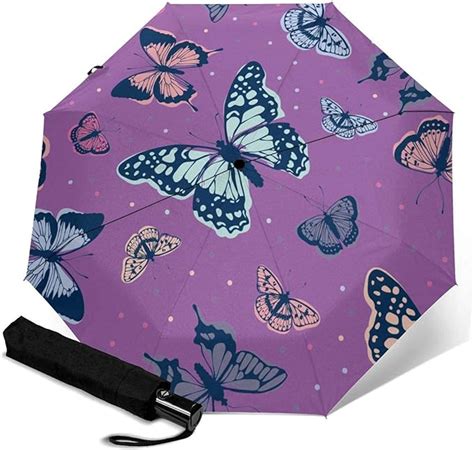 Automatic Tri Fold Umbrella Waterproof Sturdy Windproof Durable