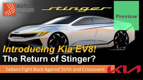 The Kia Ev8 To Be The New Stinger Ev The New Genesis G70 Ev Also