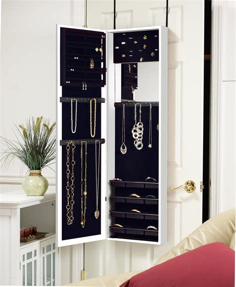 amazoncom plaza astoria walldoor mount jewelry armoire