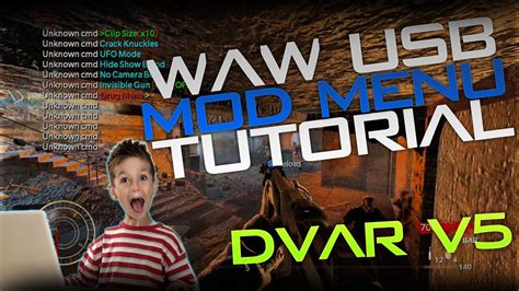How To Install Dvar X V5 Waw Usb Mod Menu Xbox 360 No Rgh