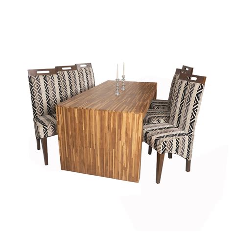 Designer U Shaped Dining Table With Espalando Grand Cosmo Chairs