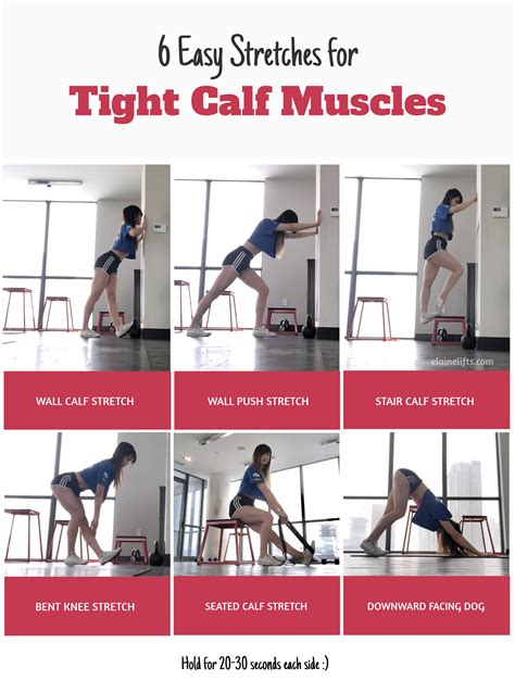 Tight Calf Stretch Routine Calf Stretches Stretch Calf Muscles Calf