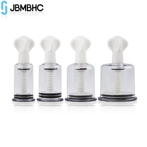Sizes Twist Suction Cupping Cup Nipple Enhancer Massage Vacuum Cans