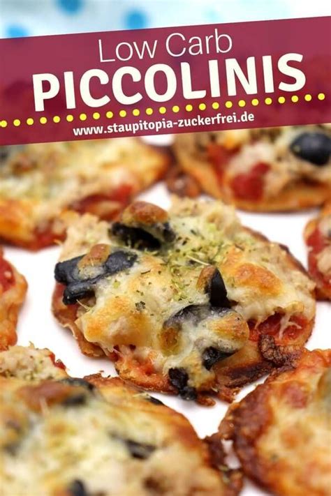See more of the piccolinis on facebook. Low Carb Piccolinis | Rezept in 2020 | Rezepte, Pizza ohne ...