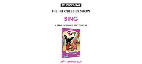 Bing Birthday On Dvd 24th February 2020 North West Connected
