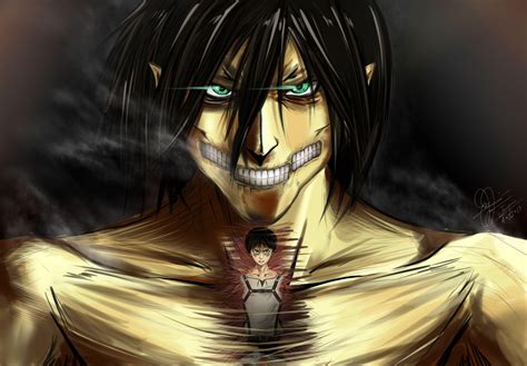 Eren Titan Form Wallpapers Top Free Eren Titan Form Backgrounds