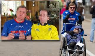 Dick Hoyt Devoted Father 72 Who Has Pushed His Disabled Son In More