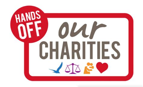 Sign Up To Keep Hands Off Our Charities 350