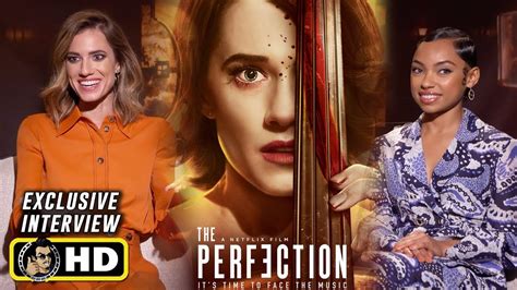 Allison Williams And Logan Browning Interview For The Perfection YouTube