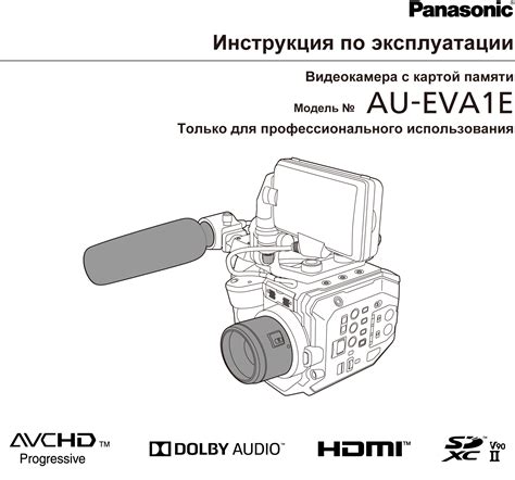 Инструкция по эксплуатации Au Eva1e Panasonic