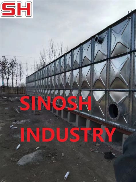 Ss304 Sh Combined Modular Bolted Type Stainless Steel Water Tank