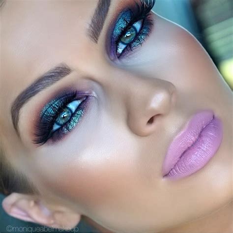 Luxy Lash On Instagram Mesmerizing Turquoise Purple Holiday Eyes