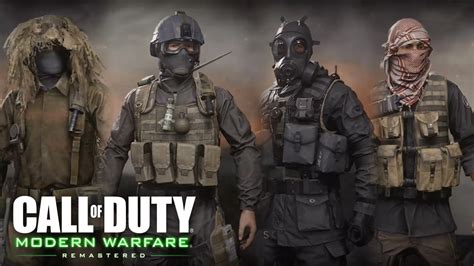 Call Of Duty 4 Modern Warfare All Outfits Classes Factions Showcase Military Uniforms