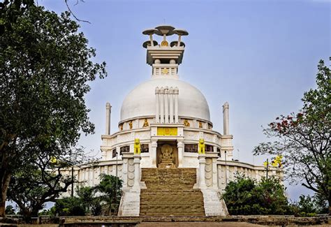 About Dhauli Dhauligiri Shanti Stupa Bhubaneswar Odisha