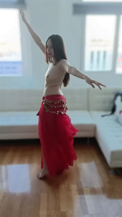 Kloe Would You Rate My Topless Belly Dance 😘 Teen Tits Topless Bellydance