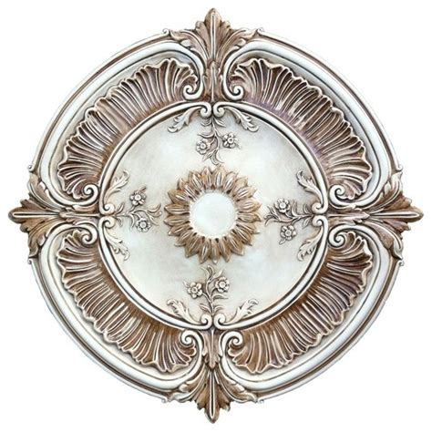 Rustic ceiling medallions contemporary ceiling medallions ceiling decor ceiling design ceiling lights we have rustic, modern, and contemporary ceiling medallions. LunardiDecor Hand-Painted Attica Acanthus Leaf Ceiling ...