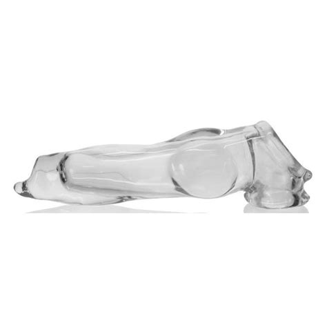 Oxballs Fido Animal Knot Style Cock Sheath Clear Sex Toys And Adult