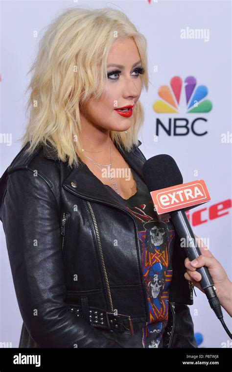 Christina Aguilera 175 At The Voice Spring Break Concert At The Pacific