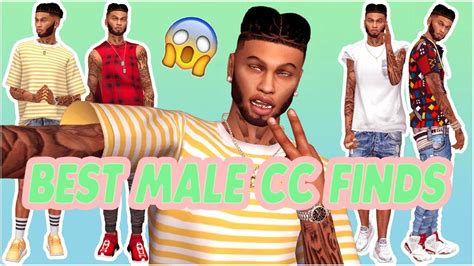 Sims 4 Cas Male Cc Folder Part 2 😍💯 Sim Download😍 Youtube Sims 4