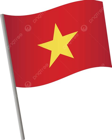 Vietnam Flag Icon Vietnam Country Flag Vector Vietnam Country Flag